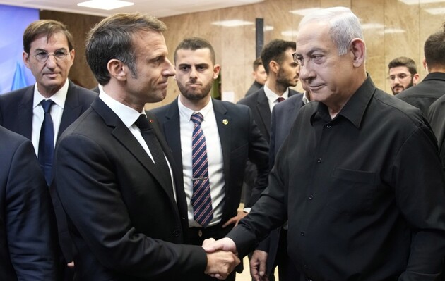 Макрон в Ізраїлі закликав почути палестинців та зробити «рішучий перезапуск» 