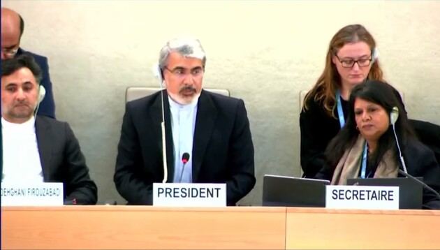 Иран, один из самых жестоких режимов в мире, председательствует на форуме Совета ООН по правам человека