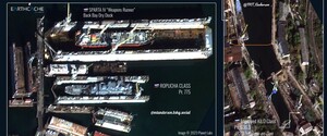 Украина повредила МБК «Минск» и подлодку «Ростов-на-Дону»: Новые спутниковые снимки кораблей РФ