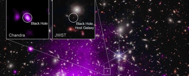 Астрономы нашли самую раннюю черную дыру