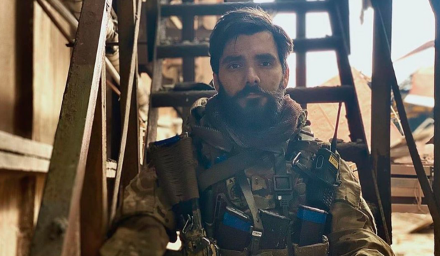 "Тавр" во время операции по обороне Мариуполя