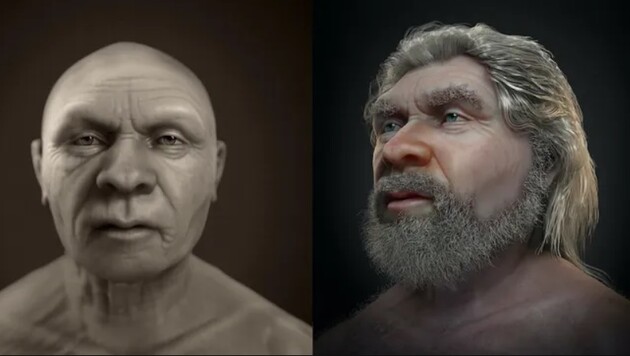 Ученые воссоздали внешность неандертальца-«старика»