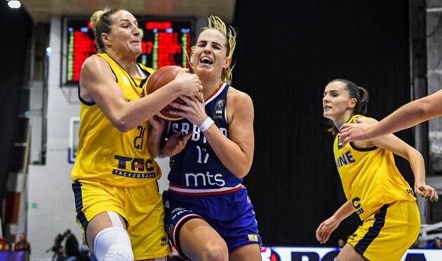 Женская сборная Украины по баскетболу потерпела самое крупное поражение в истории