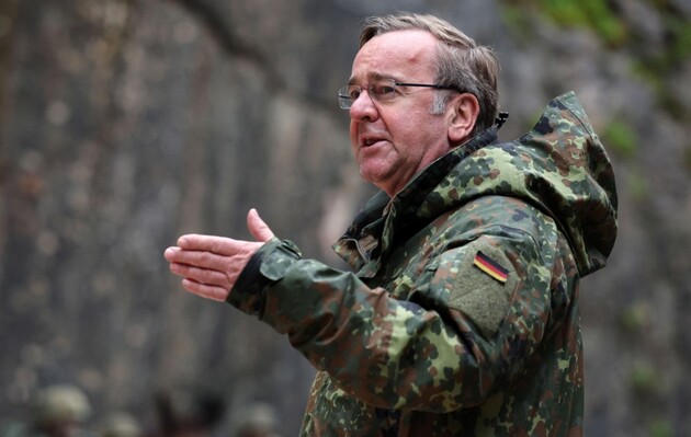 Пісторіус підтвердив наміри Німеччини збільшити військову допомогу Україні