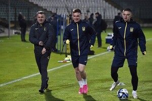 Сборная Украины начала тренировочный сбор перед матчем с Италией