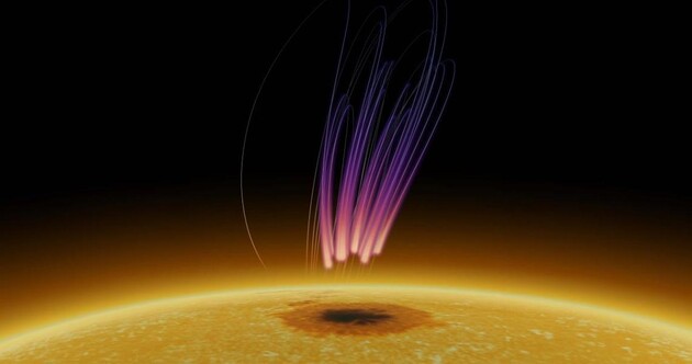 Вчені вперше побачили «полярні сяйва» на Сонці