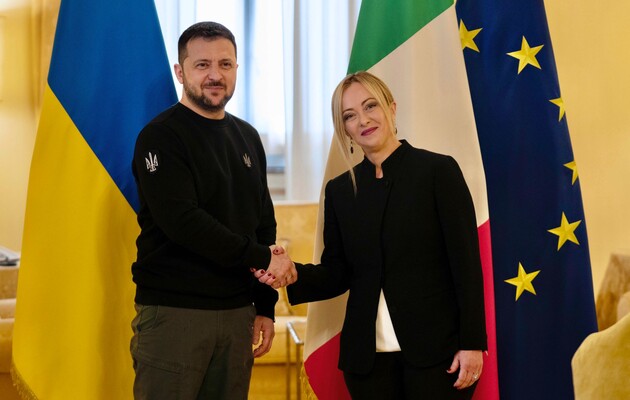 Зеленский заявил, что Италия и Украина договорились начать работу над двусторонними гарантиями безопасности