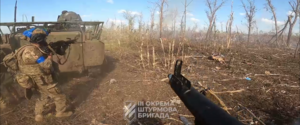 У третій штурмовій показали, як відбивають позиції у росіян під Бахмутом