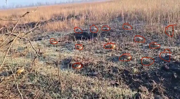 Росіяни встановлюють міни з інтервалом близько метра: відео з запорізького напрямку