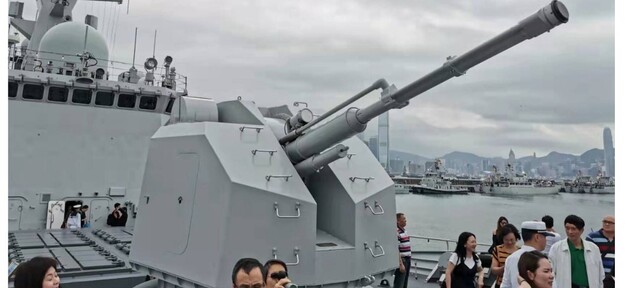 В Китае заметили судно, построенное по технологии Stealth