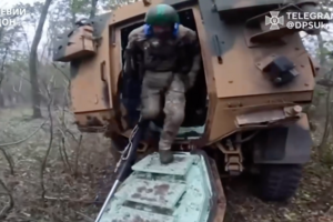 Пограничники продвинулись вглубь на сватовском направлении и выбили россиян с передовых позиций: видео от ГПСУ