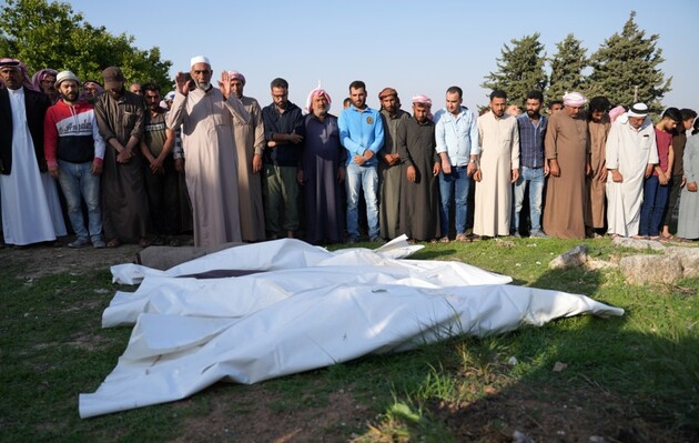 Российский авиаудар по лагерю сирийских беженцев в октябре 2023 года убил пятерых людей и ранил семерых, включая детей