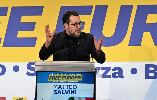 Віце-прем'єр-міністр Італії Сальвіні заявив, що мета ультраправих – «відігравати вирішальну роль» у ЄС
