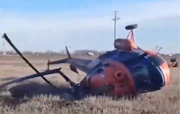У РФ знову розбився гелікоптер. Цього разу не пощастило Мі-2