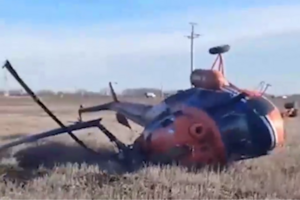 В РФ снова разбился вертолет. В этот раз не повезло Ми-2