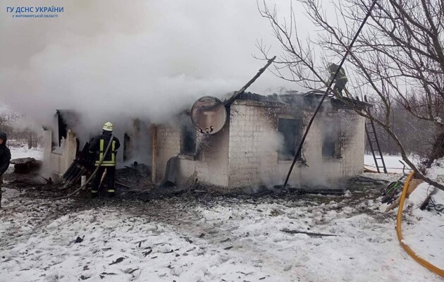 В Житомирской области в пожаре погибли трое детей