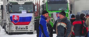Словацкие перевозчики сегодня собираются снова блокировать пункт пропуска на границе с Украиной