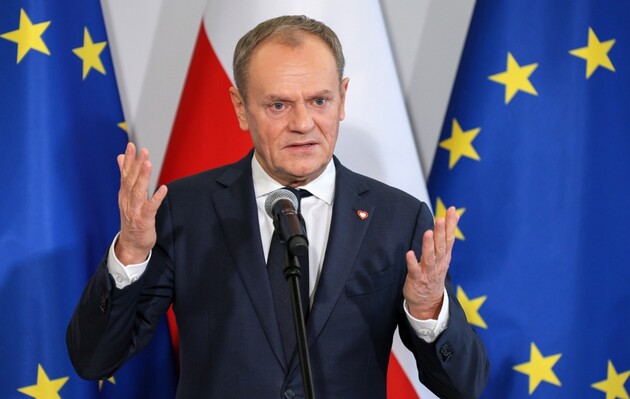 Туск: Задача Польши — требовать от Запада полной решимости в вопросе помощи Украине