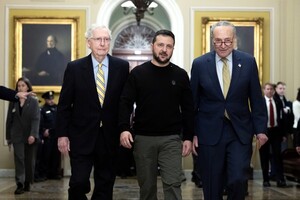 «Якщо він отримає необхідну допомогу, він переможе» – сенатор Шумер про зустріч Зеленського з конгресменами