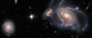 Телескоп «Хаббл» показав квартет спіральних галактик у космосі