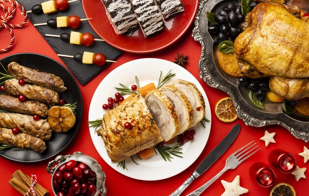 Новорічний стіл: які здорові страви можна приготувати на свято
