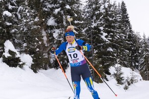 Биатлонисты сборной Украины выступили в Рождественской гонке-2023