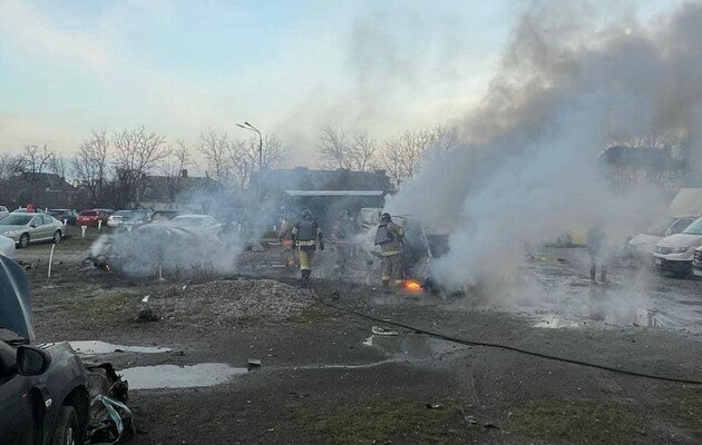 Опубліковано фото пошкоджень в Києві