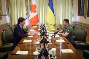 Президент Зеленский обсудил с премьер-министром Канады Джастином Трюдо вопросы безопасности