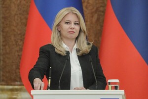 Президент Словакии призвала предоставить Украине больше средств самозащиты