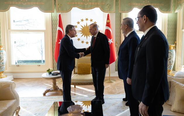 Блінкен розкрив деталі зустрічі із президентом Туреччини