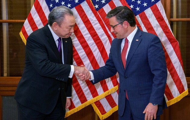 Де-факто посол Тайваня в США встретился со спикером Палаты представителей