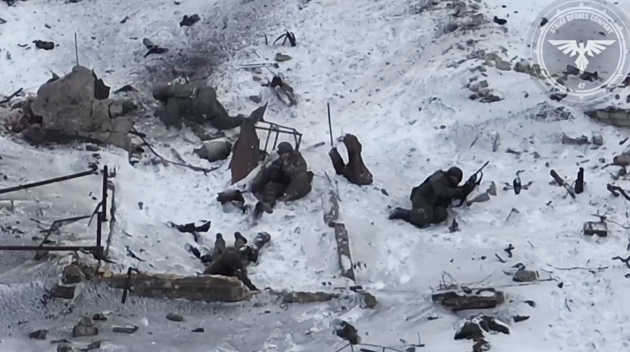 Бойцы 47 бригады FPV-дронами уничтожают остатки «вагнеровцев» возле Авдеевки