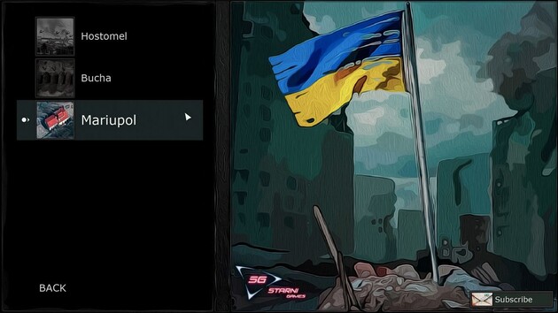 Скріншот гри Ukraine War Stories