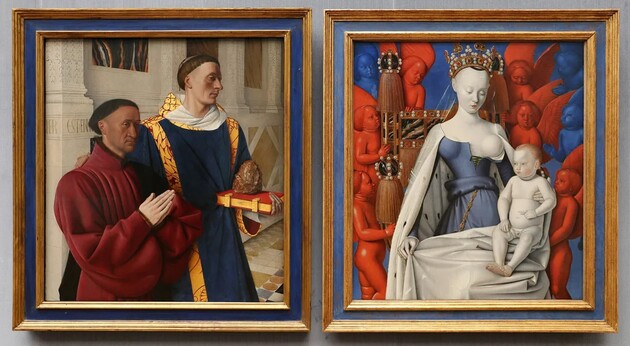 На средневековой картине изобразили доисторический топор