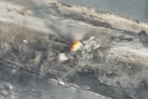 Прикордонники показали, як знищували танки РФ на лівому березі Херсонщини