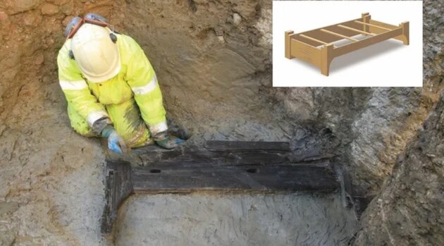 Археологи нашли в Лондоне римское постельное захоронение