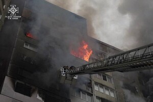 МВД: Под завалами в Голосеевском районе, возможно, есть погибшие (фото)