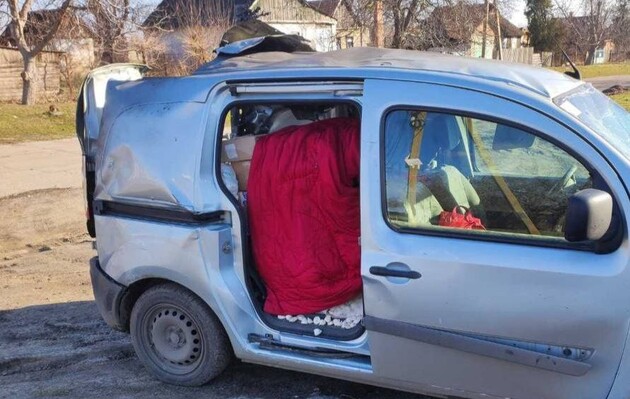 В Днепропетровской области российский дрон попал в автомобиль: есть пострадавшие