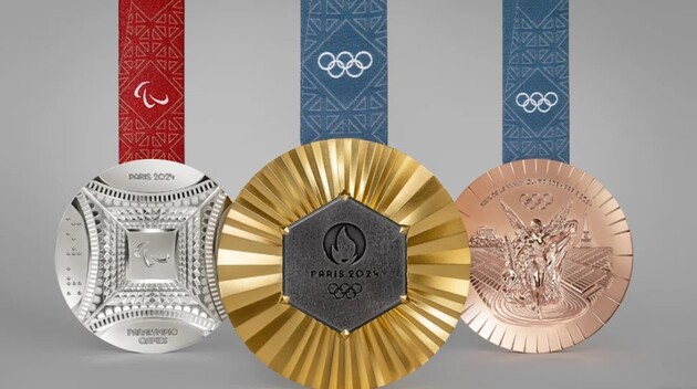С частичкой Эйфелевой башни: представлены медали Олимпиады-2024 в Париже