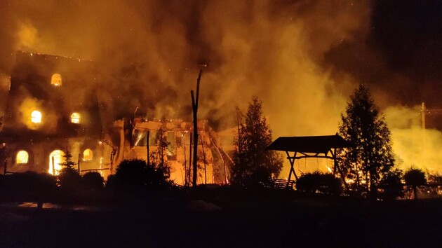 Атака беспилотники повлекла за собой пожары и разрушения на Харьковщине - ОВА