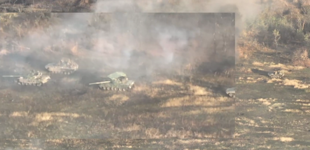Фото боев в Авдеевке