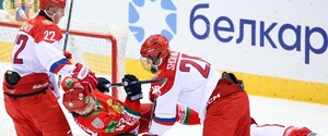 Россияне устроили скандал на хоккейном турнире в Беларуси