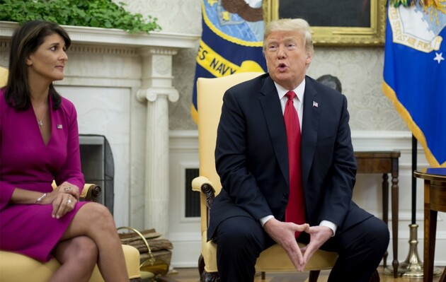 Ніккі Гейлі та Дональд Трамп, архівне фото