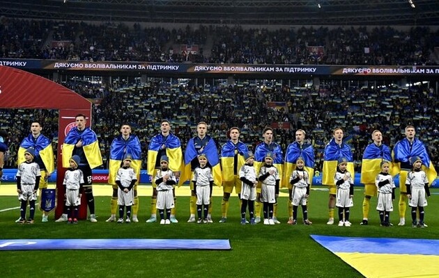 Збірна України втратила дві позиції у рейтингу ФІФА