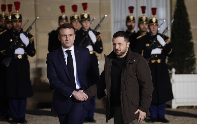 Визит Зеленского в Париж для подписания соглашения