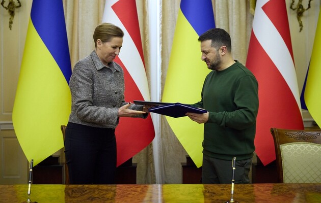 Зеленский во Львове подписал соглашение о безопасности между Украиной и Данией