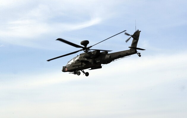 В США разбился вертолет AH-64 Apache. Двое военных погибли