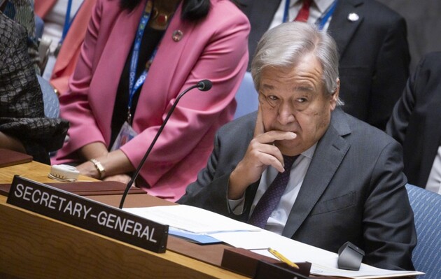 Гутерриш заявил о «фатальном» подрыве авторитета Совбеза ООН из-за войн в Украине и Газе