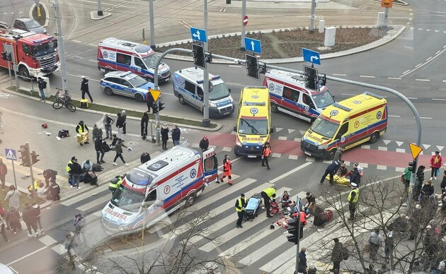 В Польше в результате наезда авто пострадали шесть украинцев