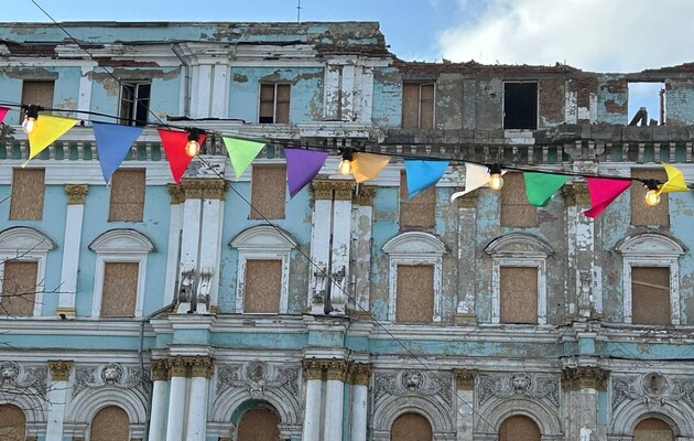Харьков. Разрушенный памятник архитектуры